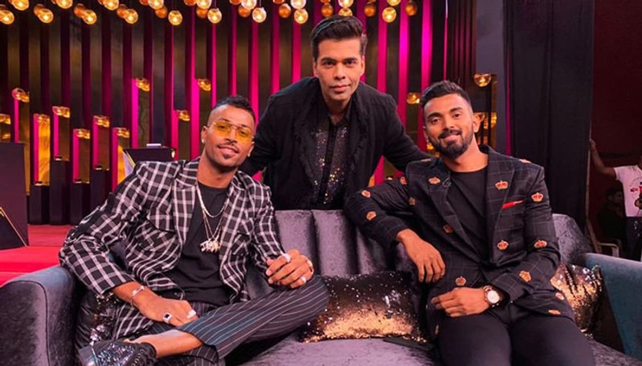 Koffee With Karan, KL Rahul and Hardik Pandya Koffee With Karan, KL Rahul and Hardik Pandya