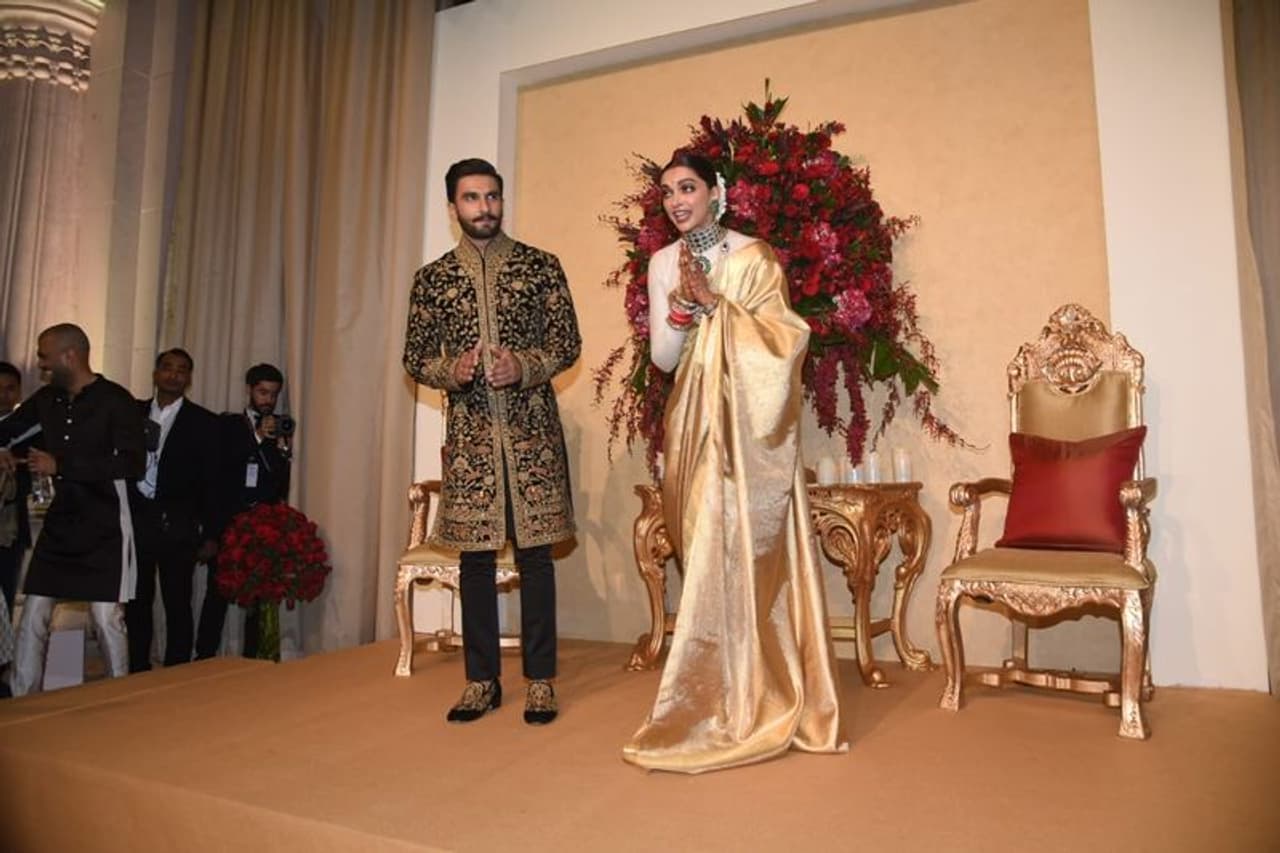 The couple married in Italy’s Lake Como last week and returned to India on Saturday. The couple married in Italy’s Lake Como last week and returned to India on Saturday.