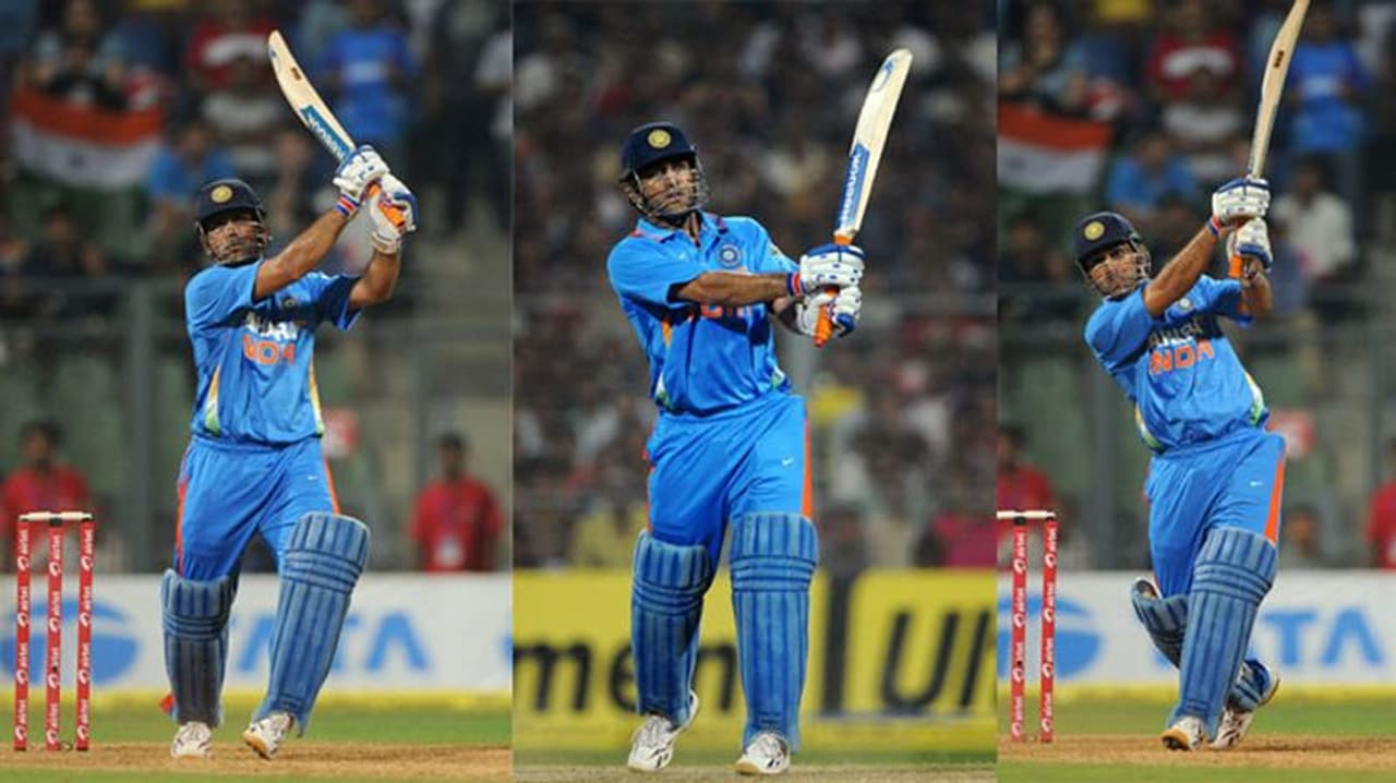 MS Dhoni Helicopter Shot MS Dhoni Helicopter Shot
