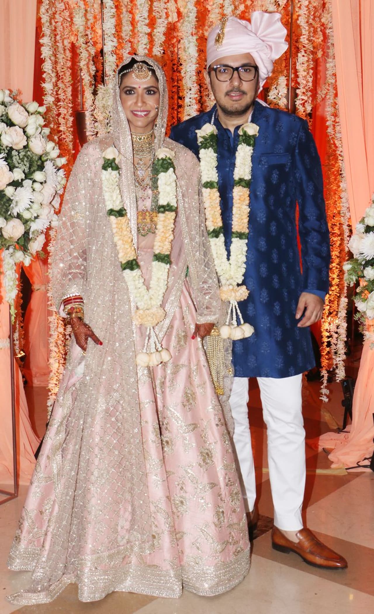 Producer Dinesh Vijan tied the knot with Pramita Tanwar at star studded ceremony at JW Marriott Mumbai Juhu.