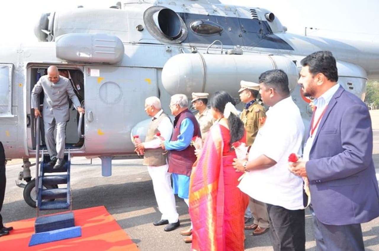 ಉಡುಪಿಗೆ ಆಗಮಿಸುತ್ತಿರುವ ರಾಷ್ಟ್ರಪತಿ ರಾಮನಾಥ್ ಕೋವಿಂದ್ ಉಡುಪಿಗೆ ಆಗಮಿಸುತ್ತಿರುವ ರಾಷ್ಟ್ರಪತಿ ರಾಮನಾಥ್ ಕೋವಿಂದ್