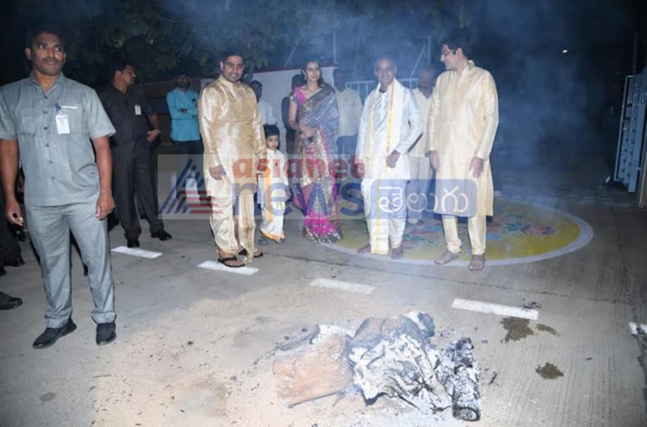 చంద్రబాబు మనవడి సంక్రాంతి సందడి చంద్రబాబు మనవడి సంక్రాంతి సందడి