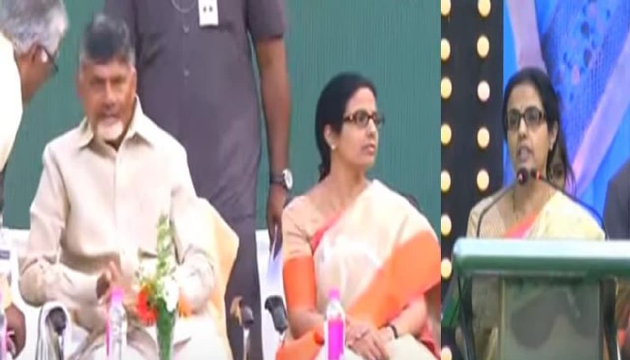 తెలుగుదేశం పార్టీ అధ్యక్షుడు, మాజీ ముఖ్యమంత్రి నారా చంద్రబాబు నాయుడి సతీమణి భువనేశ్వరి రాజకీయాలకు దూరంగానే ఉంటూ వస్తున్నారు. శాసనసభ ఎన్నికల సమయంలో కుప్పం నియోజకవర్గం నేతలతో ఆమె మాట్లాడడం తప్ప అంతకు ముందు గానీ ఆ తర్వాత గానీ పెద్దగా రాజకీయాలను పట్టించుకోలేదు. అయితే, ఇటీవల చంద్రబాబుతో కలిసి అమరావతిలో పర్యటించడంతో ఆమెపై కూడా విమర్శలు వెల్లువెత్తడం ప్రారంభమైంది. తెలుగుదేశం పార్టీ అధ్యక్షుడు, మాజీ ముఖ్యమంత్రి నారా చంద్రబాబు నాయుడి సతీమణి భువనేశ్వరి రాజకీయాలకు దూరంగానే ఉంటూ వస్తున్నారు. శాసనసభ ఎన్నికల సమయంలో కుప్పం నియోజకవర్గం నేతలతో ఆమె మాట్లాడడం తప్ప అంతకు ముందు గానీ ఆ తర్వాత గానీ పెద్దగా రాజకీయాలను పట్టించుకోలేదు. అయితే, ఇటీవల చంద్రబాబుతో కలిసి అమరావతిలో పర్యటించడంతో ఆమెపై కూడా విమర్శలు వెల్లువెత్తడం ప్రారంభమైంది.