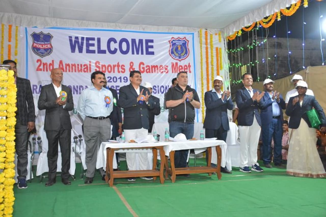 రాచకొండ పోలీసులు స్పోర్ట్స్,గేమ్ మీట్లో ఒలింపిక్ విజేత రాచకొండ పోలీసులు స్పోర్ట్స్,గేమ్ మీట్లో ఒలింపిక్ విజేత