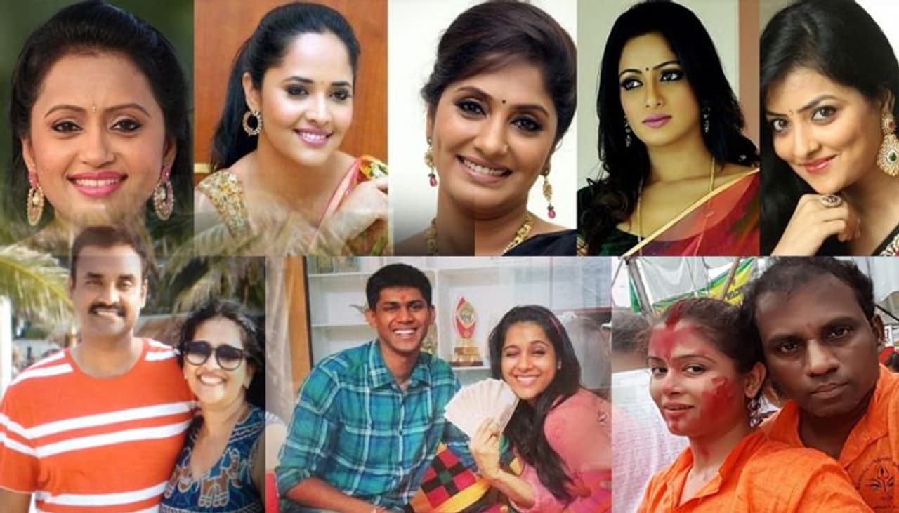 తెలుగు యాంకర్స్ ఫ్యామిలీ ఫొటోస్ తెలుగు యాంకర్స్ ఫ్యామిలీ ఫొటోస్