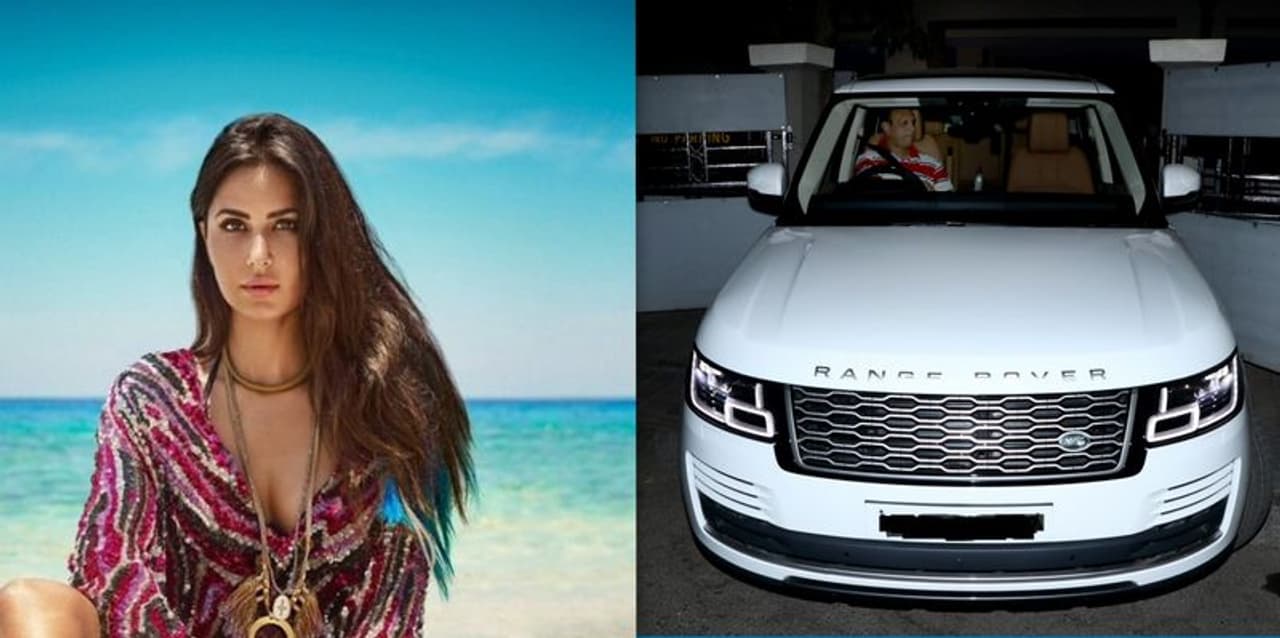 Long known for her love of Audi series, actor Katrina Kaif was spotted receiving the delivery of luxury Range Rover Vogue SE.