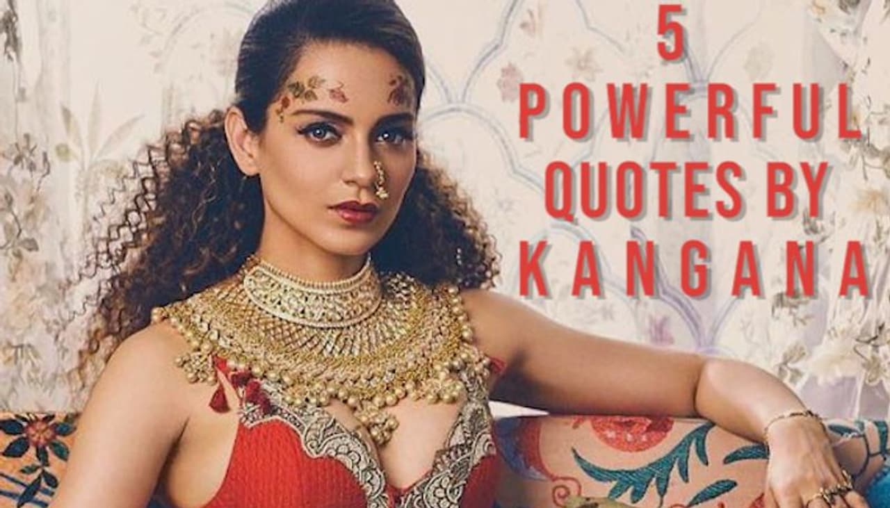 Strong and fearless, Kangana Ranaut has inspired many young women to rise against unfairness with her words. Here are 5 quotable quotes by the actor that will inspire you. Strong and fearless, Kangana Ranaut has inspired many young women to rise against unfairness with her words. Here are 5 quotable quotes by the actor that will inspire you.