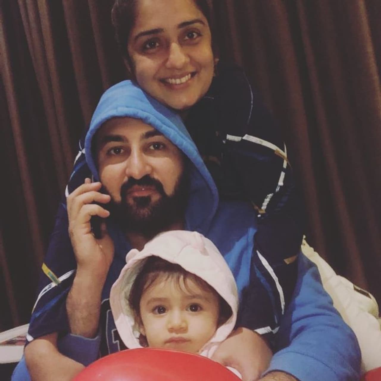 Nikita Thukral enjoying time with family Nikita Thukral enjoying time with family