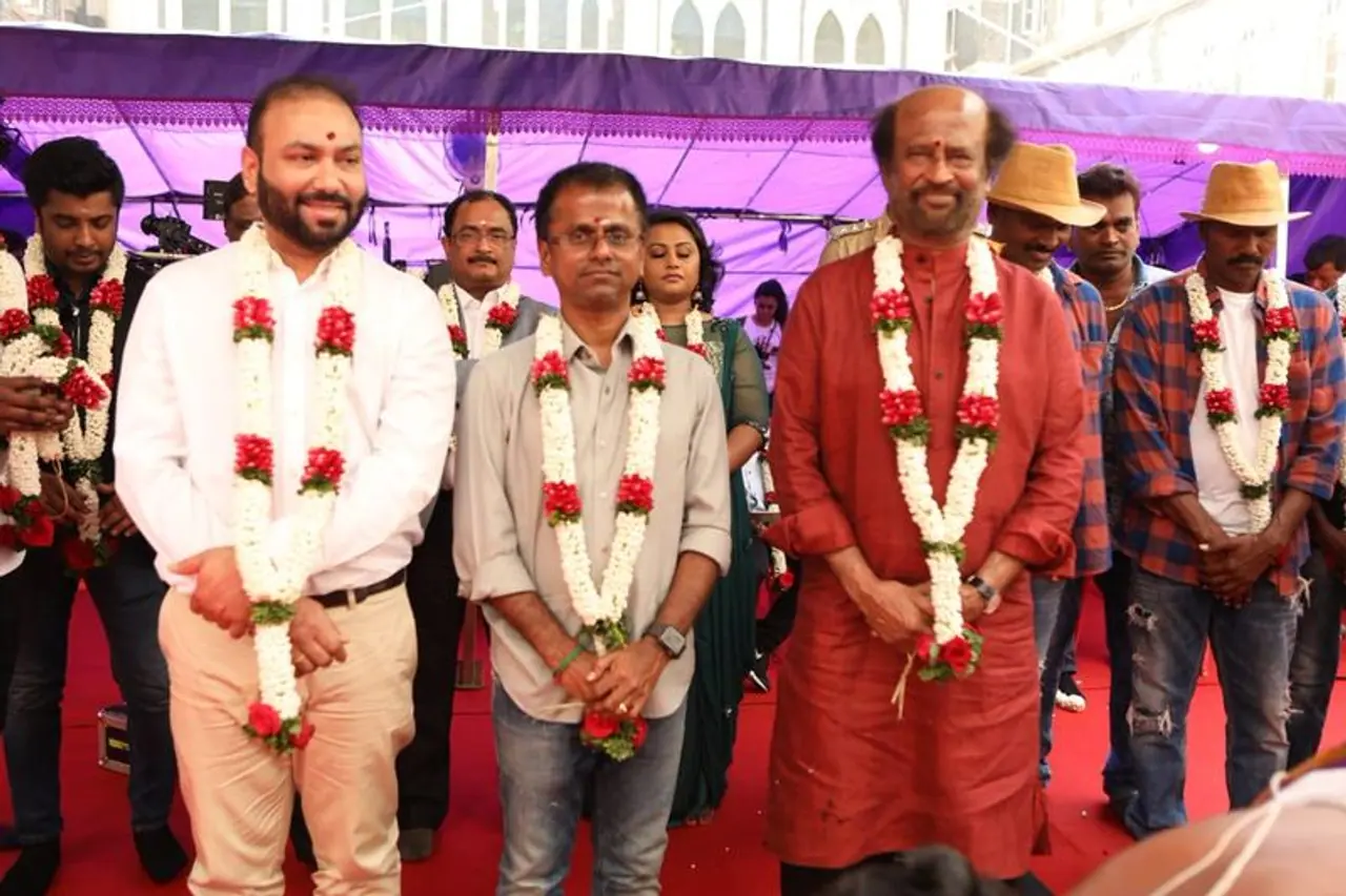 Superstar Rajinikanth's next Tamil movie with filmmaker AR Murugadoss has been titled Darbar, as the makers revealed on Tuesday, April 9. Today, Murugadoss took to Twitter to unveil the pictures saying the shoot starts today with a pooja, which was held in Mumbai.