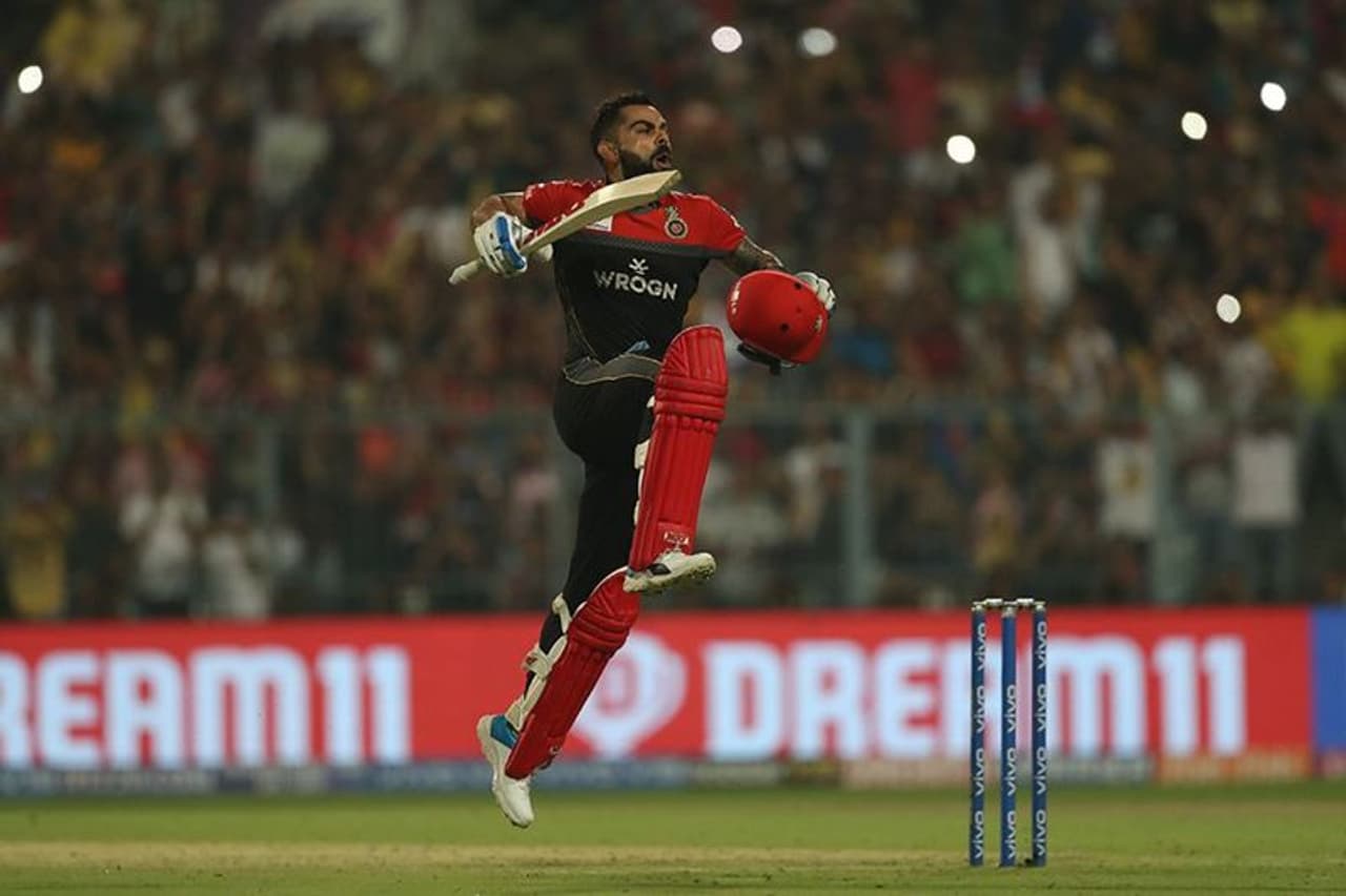 Virat Kohli was named Man of the Match after he scored his fifth IPL century off 58 balls to help Bangalore register 213 on the scoreboard. Virat Kohli was named Man of the Match after he scored his fifth IPL century off 58 balls to help Bangalore register 213 on the scoreboard.