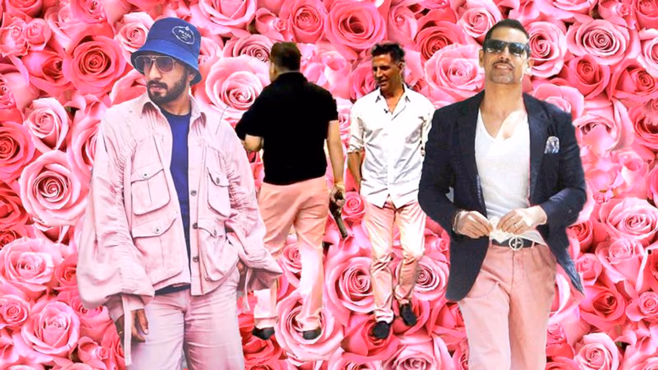 Bad boys with guns and good men channeling 'Badshah Falooda' here's when pink helped these men go viral. Bad boys with guns and good men channeling 'Badshah Falooda' here's when pink helped these men go viral.