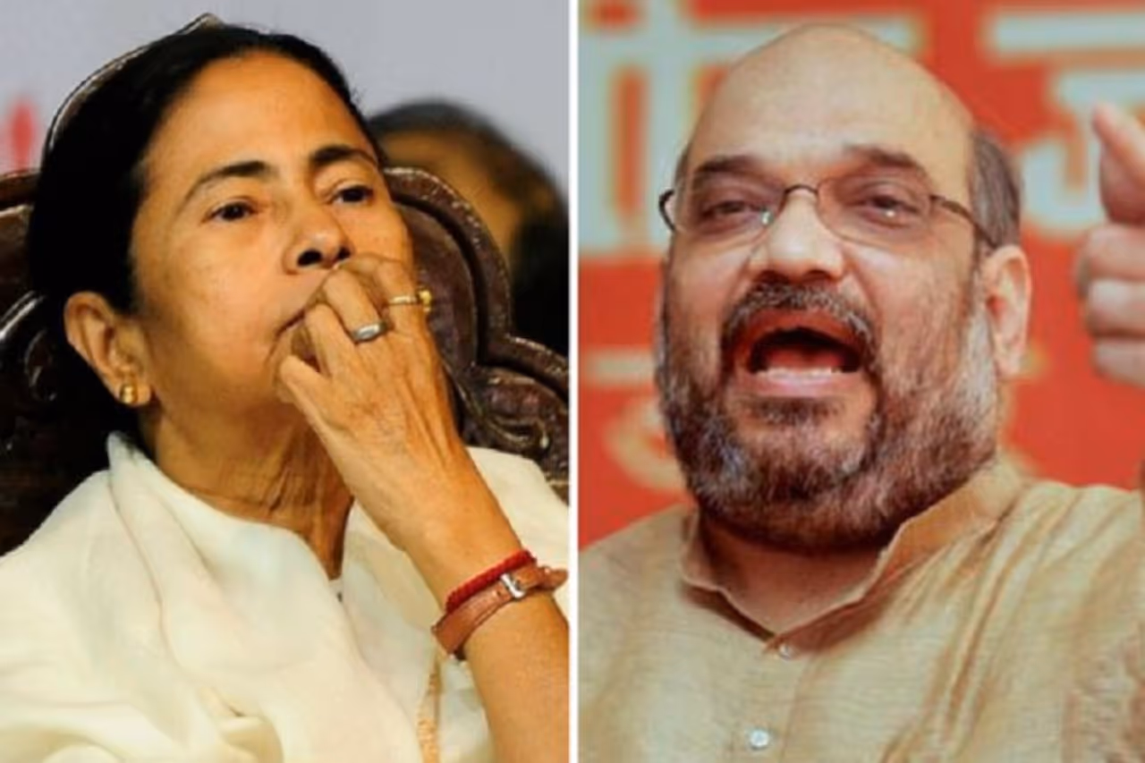 <p>ಪಶ್ಚಿಮ ಬಂಗಾಳದಲ್ಲಿ ಇದೀಗ ರಾಜಕೀಯ ಚಟುವಟಿಕೆ ಗರಿಗೆದರಿದೆ. ಒಂದೆಡೆ ಮಮತಾ ಬ್ಯಾನರ್ಜಿ ಮತ್ತೊಂದೆಡೆ ಅಮಿತ್ ಶಾ ಮುಂಬರುವ ಚುನಾವಣೆಗೆ ಸರ್ಕಸ್ ಆರಂಭಿಸಿದ್ದಾರೆ.</p>