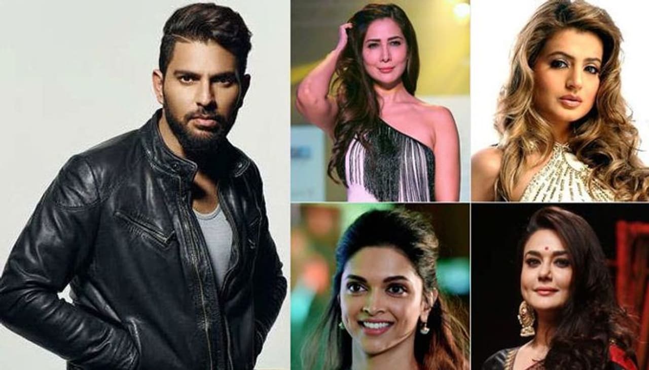 టీమిండియా వెటరన్ క్రికెటర్ యువరాజ్ సింగ్ సోమవారం అంతర్జాతీయ క్రికెట్కు వీడ్కోలు పలికాడు. ముంబైలో మీడియా సమావేశం నిర్వహించి తన రిటైర్మెంట్ ప్రకటించాడు. అత్యుత్తమ క్రికెటర్ గా పేరు తెచ్చుకున్న యువరాజ్ టీమిండియా తరఫున ఆడే రోజుల్లోనే బాలీవుడ్ హీరోయిన్లతో ఎఫైర్ పెట్టుకున్నాడు. మరి ఆ భామలెవరో ఇప్పుడు చూద్దాం! టీమిండియా వెటరన్ క్రికెటర్ యువరాజ్ సింగ్ సోమవారం అంతర్జాతీయ క్రికెట్కు వీడ్కోలు పలికాడు. ముంబైలో మీడియా సమావేశం నిర్వహించి తన రిటైర్మెంట్ ప్రకటించాడు. అత్యుత్తమ క్రికెటర్ గా పేరు తెచ్చుకున్న యువరాజ్ టీమిండియా తరఫున ఆడే రోజుల్లోనే బాలీవుడ్ హీరోయిన్లతో ఎఫైర్ పెట్టుకున్నాడు. మరి ఆ భామలెవరో ఇప్పుడు చూద్దాం!