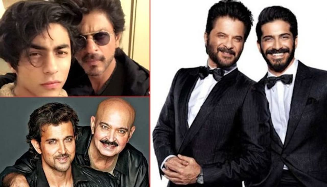 The film industry is filled with good looking guys. This Father’s Day we take a look at dads who have passed on their persona to their sons. From facial features to physique, we list out seven sons who embody their Bollywood fathers. The film industry is filled with good looking guys. This Father’s Day we take a look at dads who have passed on their persona to their sons. From facial features to physique, we list out seven sons who embody their Bollywood fathers.