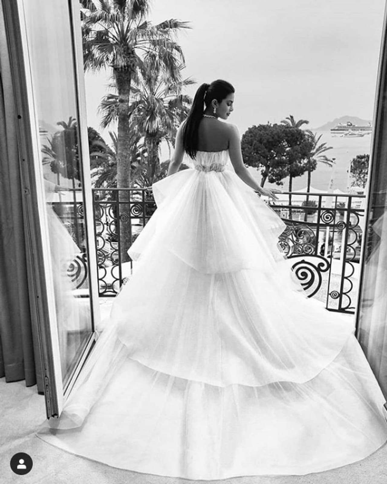 The actress shared this post on Instagram when she was in Cannes, probably right before she slayed the red carpet with her husband Nick Jonas. The bridal gown outfit was adored by the public that day. The actress shared this post on Instagram when she was in Cannes, probably right before she slayed the red carpet with her husband Nick Jonas. The bridal gown outfit was adored by the public that day.