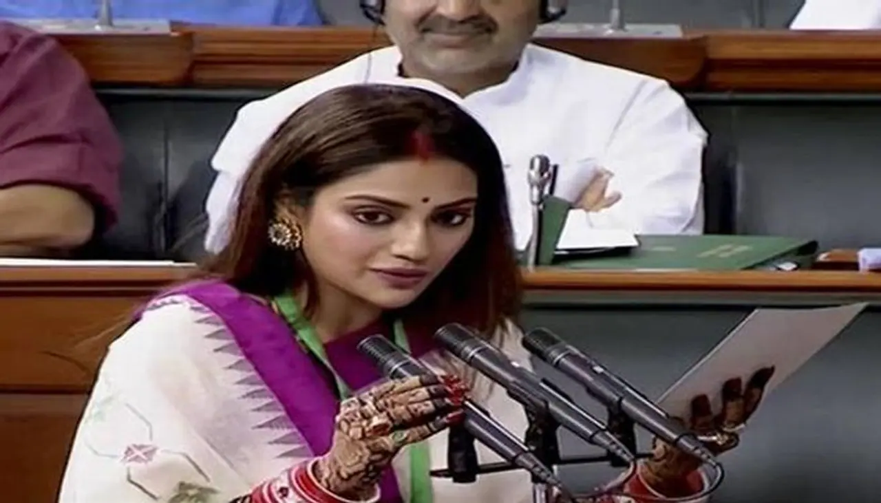 <p style="text align: justify;">Nusrat Jahan got herself entangled in an ugly verbal fight during a TMC vote rally. The video surfaced all over social media as well as media channels, though it hasn't been verified yet. Here's what happened, according to the clip. </p> <p style="text align: justify;">Nusrat Jahan got herself entangled in an ugly verbal fight during a TMC vote rally. The video surfaced all over social media as well as media channels, though it hasn't been verified yet. Here's what happened, according to the clip. </p>