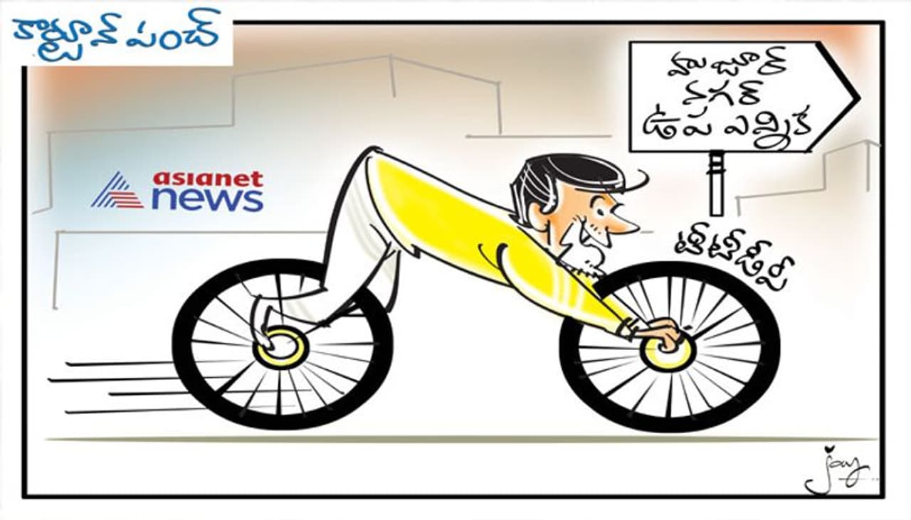 TDP contesting in HuzoorNagar