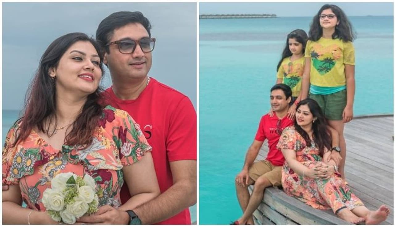 മാലിദ്വീപില്‍ അവധി ആഘോഷിച്ച് നടന്‍ ശരത്തും കുടുംബവും