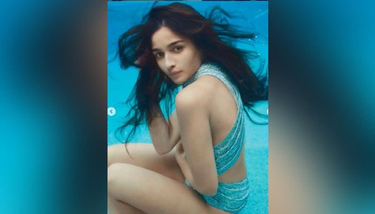 ಬಾಲಿವುಡ್ ತಾರೆ ಆಲಿಯಾ ಭಟ್ ಅಂಡರ್ ವಾಟರ್ ಪೋಟೋಶೂಟ್