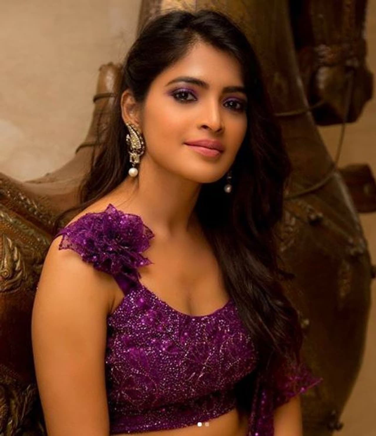 அழகு தேவதையாய் ஜொலிக்கும் சஞ்சிதா அழகு தேவதையாய் ஜொலிக்கும் சஞ்சிதா