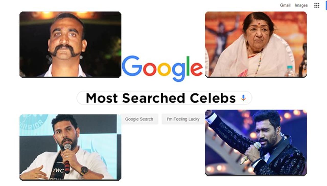 Every time, social media is flooded with news about celebrities. 2019 saw many such incidents from finding a singer in Ranu Mondal to finding a brave soldier in Abhinandan Varthaman. As the year 2019 draws to an end, here is the list of top ten most searched celebrities on social media.