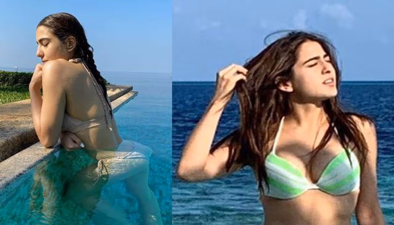 ఒకప్పుడు స్టార్స్ కూతుళ్లు అంటే చాలా జాగ్రత్తగా ఉండేవారు.హీరోయిన్స్ అవటానికి కూడా సందేహించేవారు. హీరోల ఫ్యాన్స్ తమ కుటుంబంలోని అమ్మాయి క్రిందే జమ వేసి గ్లామర్ కు దూరంగా ఉండమని కోరేవారు. అయితే ఇప్పుడు పరిస్దితి మారింది. అందరికన్నా ఎక్కువ హాట్ గా స్టార్స్ కూతుళ్లే ఉంటున్నారు. ముఖ్యంగా బాలీవుడ్ ఈ కల్చర్ ని అందిపుచ్చుకుంది. తాజాగా ఈ విషయాన్ని ప్రూవ్ చేస్తూ సైఫ్ అలీ ఖాన్ కుమార్తె సారా అలీ ఖాన్ సోషల్ మీడియాలో తన హాట్ ఫొటోలతో హల్ చల్ చేస్తోంది.