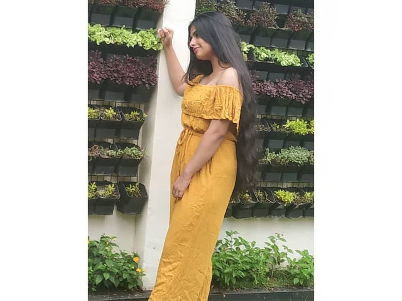 மஞ்சள் நிற உடையில் பேபி நயன்தாரா மஞ்சள் நிற உடையில் பேபி நயன்தாரா