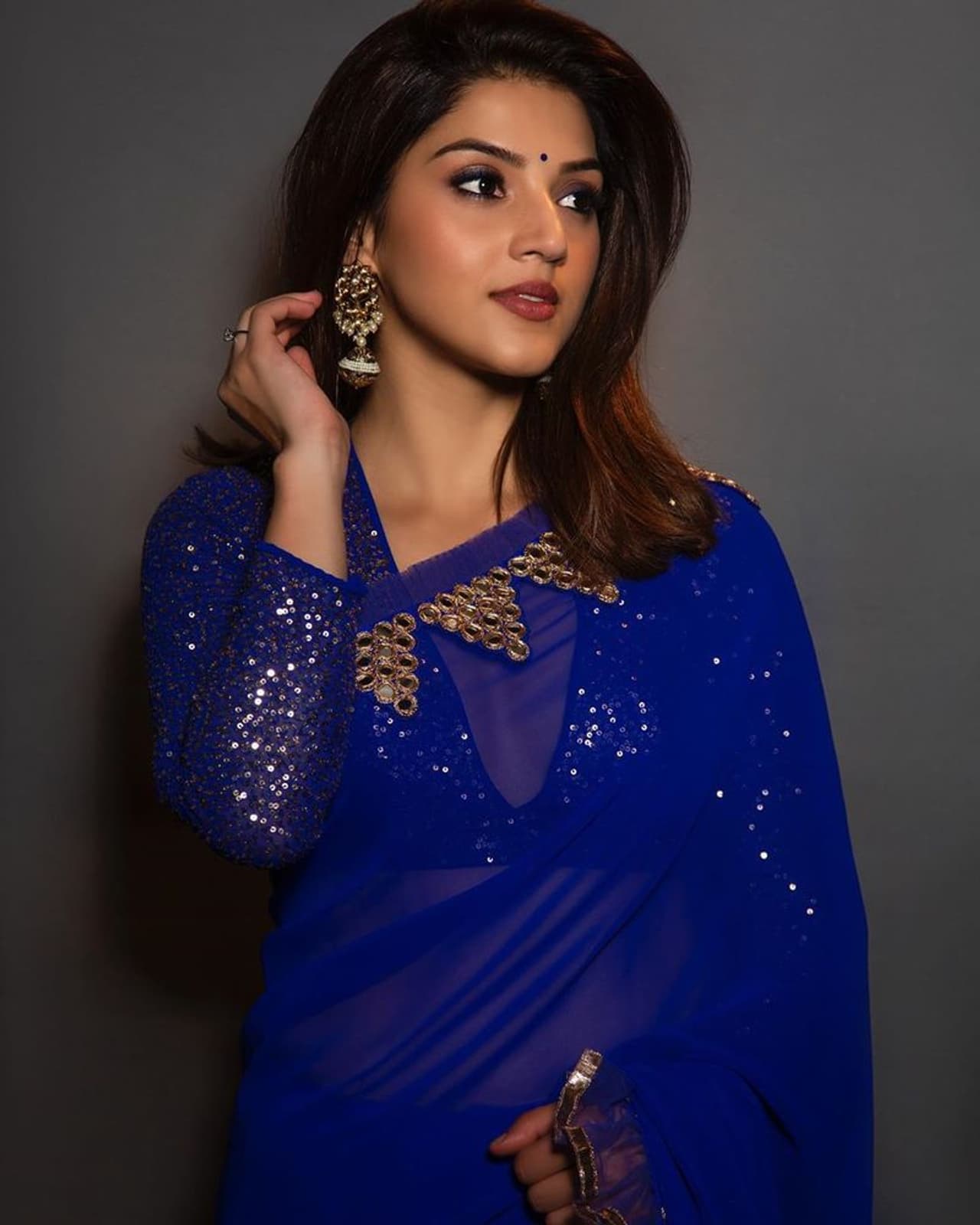 (Courtesy:Instagram)కృష్ణ గాడి వీర ప్రేమగాధ చిత్రంలో మెహ్రీన్ నటన, చిలిపితనం తెలుగు ప్రేక్షకులని బాగా ఆకట్టుకుంది.