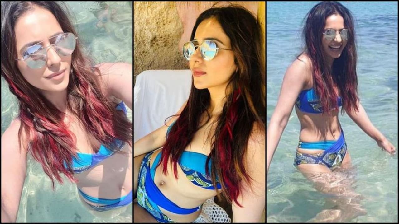 Rakul Preet Singh shared a throwback picture from her recent Ibiza vacation.