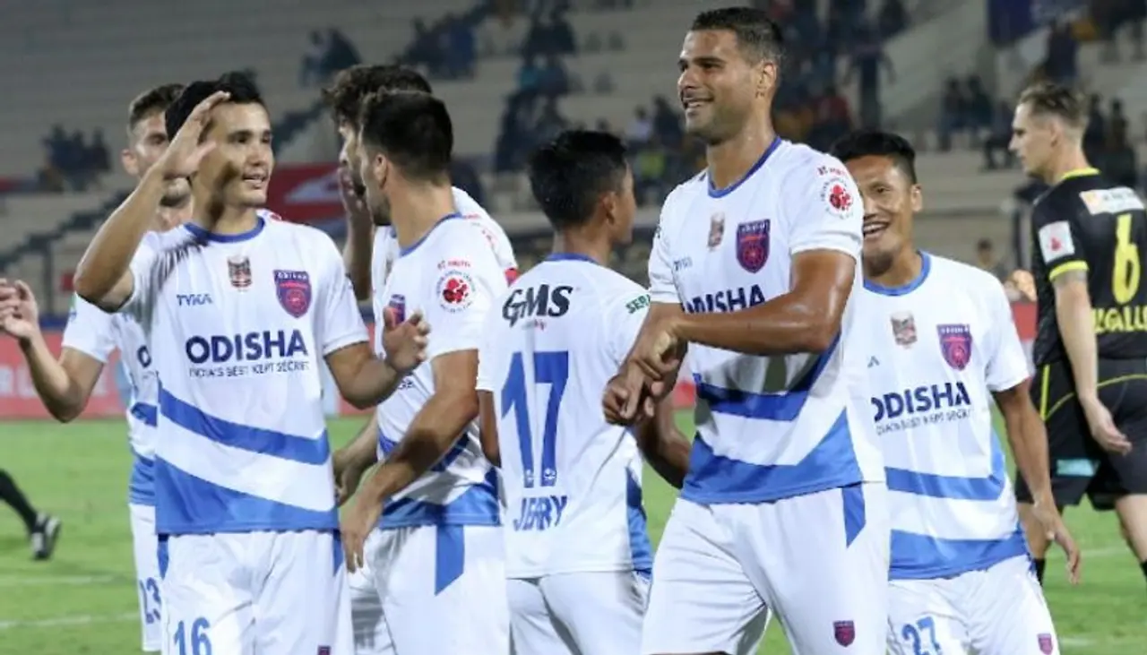 <p>Odisha FC saw no respite to its woeful season, as it settled for a frustrating draw to Hyderabad FC in the Indian Super League 2020 21, at the Fotorda Stadium in Bengaluru, on Tuesday. The win saw Odisha stay at the rock bottom, while Hyderabad maintained its spot on fourth.</p> <p>Odisha FC saw no respite to its woeful season, as it settled for a frustrating draw to Hyderabad FC in the Indian Super League 2020 21, at the Fotorda Stadium in Bengaluru, on Tuesday. The win saw Odisha stay at the rock bottom, while Hyderabad maintained its spot on fourth.</p>