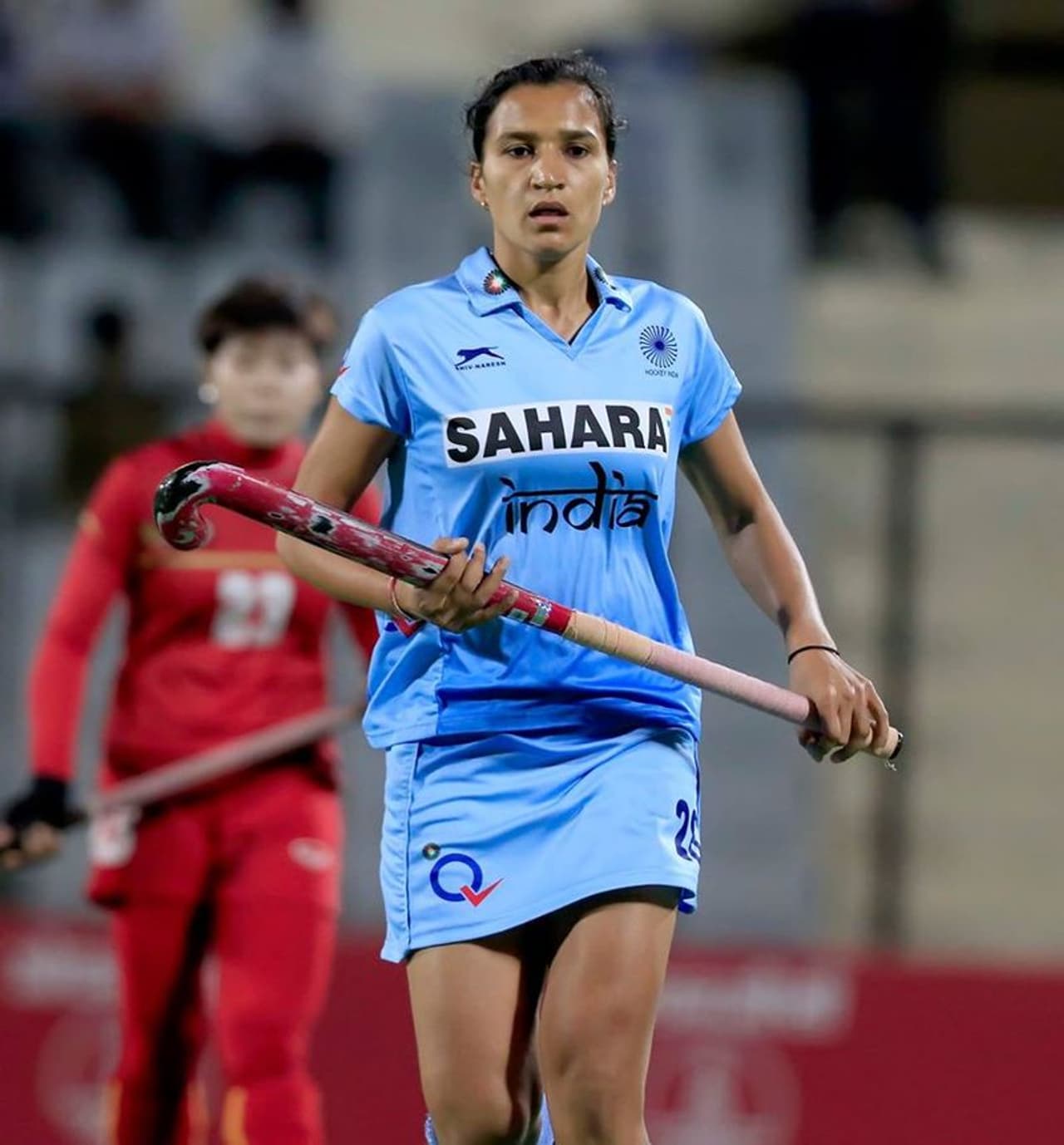 <p>Rani Rampal, Indian Hockey Team Captain</p><p>Struggle: Spent whole life in mud house and this daughter of rickshaw puller went to become a successful hockey player</p><p>Rani Rampal, captain of the Indian women's hockey team, has recently been honored with the Arjuna Award. Born in a small village in Haryana, Rani has spent her childhood in a mud house, she has suffered poverty as well as taunts of relatives and society. Her father used to pull rickshaw and sell bricks to run the house. Her house use to get flooded during heavy rainy days. <br />Rani told that when she expressed her desire to play hockey, her parents and relatives did not cooperate. Relatives also used to taunt the father and say, 'What will she do by playing hockey? Just wearing a short skirt will run in the field and ruin the honor of the house'. At that time, she was afraid that she would never be able to play hockey. Today, the same people praise her and visit her place when she returns home.</p> <p>Rani Rampal, Indian Hockey Team Captain</p><p>Struggle: Spent whole life in mud house and this daughter of rickshaw puller went to become a successful hockey player</p><p>Rani Rampal, captain of the Indian women's hockey team, has recently been honored with the Arjuna Award. Born in a small village in Haryana, Rani has spent her childhood in a mud house, she has suffered poverty as well as taunts of relatives and society. Her father used to pull rickshaw and sell bricks to run the house. Her house use to get flooded during heavy rainy days. <br />Rani told that when she expressed her desire to play hockey, her parents and relatives did not cooperate. Relatives also used to taunt the father and say, 'What will she do by playing hockey? Just wearing a short skirt will run in the field and ruin the honor of the house'. At that time, she was afraid that she would never be able to play hockey. Today, the same people praise her and visit her place when she returns home.</p>