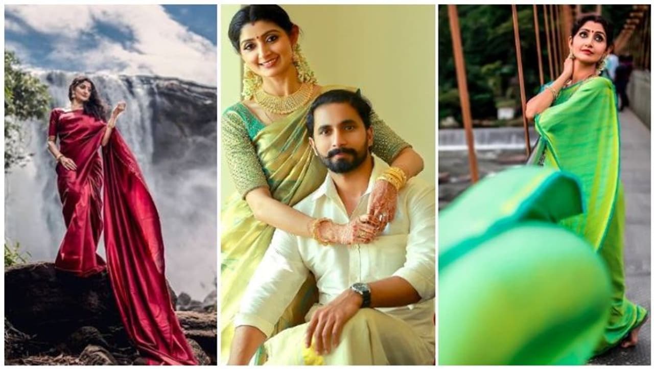 <p>Dancer and Malayalam actress Divya Unni recently got married to Mumbai based Keralite Arun Kumar Manikandan. Arun is a native of Thiruvananthapuram but is settled in Mumbai. He has been a resident of Houston, Texas, for the last four years.</p>