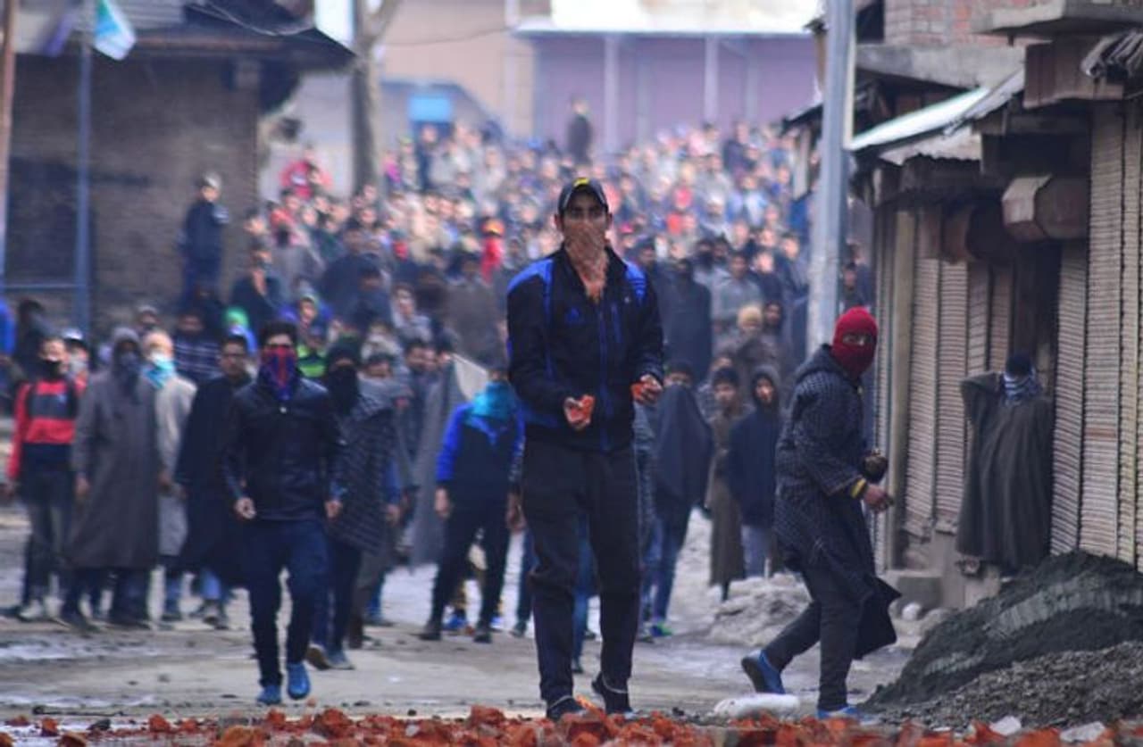 According to a report prepared by security agencies, on an average five local youths have joined militancy every month since August 5 last year, as compared to the earlier rate of 14 per month. (Representation Photo by Eeshan Peer/Pacific Press/LightRocket via Getty Images)