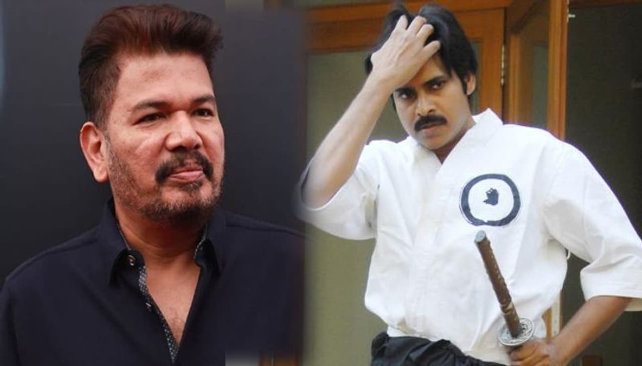 శంకర్ : జెంటిల్ మాన్, ఒకే ఒక్కడు, అపరిచితుడు, రోబో లాంటి చిత్రాలతో దర్శకుడు శంకర్ ఇండియన్ సినిమాకు సక్సెస్ అంటే ఇది అని చూపించారు. సినిమాలు భారీ స్థాయిలో ఉన్నప్పుడే ప్రేక్షకులు అద్భుతమైన అనుభూతికి లోనవుతారనేది శంకర్ ఆలోచన. దర్శకుడు శంకర్ కోరుకుంటే బడా హీరోలంతా ఆయనతో సినిమా చేసేందుకు రెడీగా ఉంటారు. అలాంటిది శంకర్ కూడా కొన్ని డ్రీమ్స్ ఉన్నాయి. అందులో ఇకటి పూర్తి స్థాయిలో మార్షల్ ఆర్ట్స్ చిత్రం చేయడం. దీనిపై మాట్లాడుతూ శంకర్ ఓ సందర్భంగా పవన్ కళ్యాణ్ గురించి కామెంట్స్ చేశారు. పవన్ కళ్యాణ్ చిత్రాలని తొలి ప్రేమ నుంచి ఫాలో అవుతున్నా.. ఆయనతో మార్షల్ ఆర్ట్స్ సినిమా చేయాలని ఉంది అని శంకర్ అన్నారు. ప్రస్తుతం పవన్ ఉన్న బిజీలో శంకర్ దర్శత్వంలో నటించడం కష్టమే. శంకర్ : జెంటిల్ మాన్, ఒకే ఒక్కడు, అపరిచితుడు, రోబో లాంటి చిత్రాలతో దర్శకుడు శంకర్ ఇండియన్ సినిమాకు సక్సెస్ అంటే ఇది అని చూపించారు. సినిమాలు భారీ స్థాయిలో ఉన్నప్పుడే ప్రేక్షకులు అద్భుతమైన అనుభూతికి లోనవుతారనేది శంకర్ ఆలోచన. దర్శకుడు శంకర్ కోరుకుంటే బడా హీరోలంతా ఆయనతో సినిమా చేసేందుకు రెడీగా ఉంటారు. అలాంటిది శంకర్ కూడా కొన్ని డ్రీమ్స్ ఉన్నాయి. అందులో ఇకటి పూర్తి స్థాయిలో మార్షల్ ఆర్ట్స్ చిత్రం చేయడం. దీనిపై మాట్లాడుతూ శంకర్ ఓ సందర్భంగా పవన్ కళ్యాణ్ గురించి కామెంట్స్ చేశారు. పవన్ కళ్యాణ్ చిత్రాలని తొలి ప్రేమ నుంచి ఫాలో అవుతున్నా.. ఆయనతో మార్షల్ ఆర్ట్స్ సినిమా చేయాలని ఉంది అని శంకర్ అన్నారు. ప్రస్తుతం పవన్ ఉన్న బిజీలో శంకర్ దర్శత్వంలో నటించడం కష్టమే.