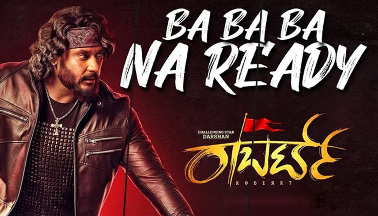 Sandalwood star Darshan's upcoming film Roberrt created a rage on social media after the release of its solo track 'Ba Ba Ba Na Ready' on Monday as it clocked over 1 million views in 24 hours.