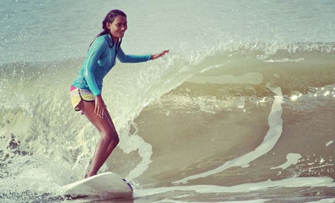 Surfers Surfing is not a very common profession in India. This adventure sport has mostly seen men cutting through the waves and making their way. But, when India’s first surfer girl came into the limelight, it made a mark everywhere. Ishita Malaviya from Mumbai created headlines for her exceptional surfing skills along with a tag of being India’s first surfer girl. Surfers Surfing is not a very common profession in India. This adventure sport has mostly seen men cutting through the waves and making their way. But, when India’s first surfer girl came into the limelight, it made a mark everywhere. Ishita Malaviya from Mumbai created headlines for her exceptional surfing skills along with a tag of being India’s first surfer girl.