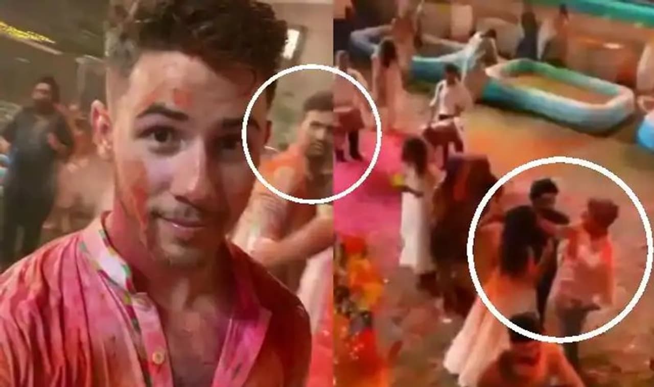 Last week, India's International 'Jamaibabu' Nick Jonas was in Mumbai to celebrate Holi with his wife Priyanka Chopra, who was already here for a shoot. Last week, India's International 'Jamaibabu' Nick Jonas was in Mumbai to celebrate Holi with his wife Priyanka Chopra, who was already here for a shoot.