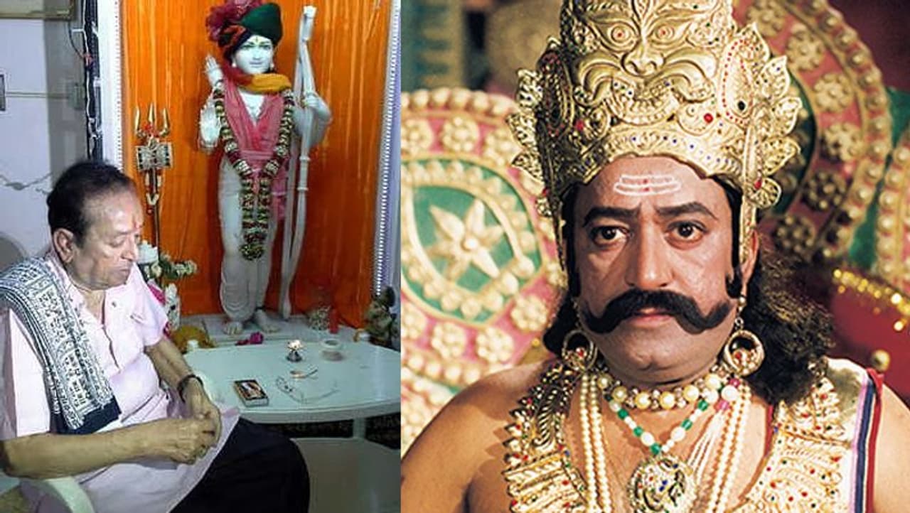 <p>ರಾಮಾಯಣದಲ್ಲಿ ರಾವಣನಾಗಿ ಅಭನಯಿಸುವ ಮುಂಚೆ ಅನೇಕ ಗುಜರಾತಿ ಚಿತ್ರಗಳಲ್ಲಿ ನಟಿಸಿದ್ದರು ಅರವಿಂದ್ ತ್ರಿವೇದಿ. ಇವರ ಅಣ್ಣ ಉಪೇಂದ್ರ ತ್ರಿವೇದಿ ಗುಜರಾತ್ ಚಿತ್ರೋದ್ಯಮದಲ್ಲಿ ದೊಡ್ಡ ಹೆಸರು. ಬಿಜೆಪಿ ಟಿಕೆಟ್ ಪಡೆದು, ಚುನಾವಣೆಯಲ್ಲಿ ಸ್ಪರ್ಧಿಸಿದ ಇವರಿಗೆ ಇದೀಗ 81 ವರ್ಷ. </p> <p>ರಾಮಾಯಣದಲ್ಲಿ ರಾವಣನಾಗಿ ಅಭನಯಿಸುವ ಮುಂಚೆ ಅನೇಕ ಗುಜರಾತಿ ಚಿತ್ರಗಳಲ್ಲಿ ನಟಿಸಿದ್ದರು ಅರವಿಂದ್ ತ್ರಿವೇದಿ. ಇವರ ಅಣ್ಣ ಉಪೇಂದ್ರ ತ್ರಿವೇದಿ ಗುಜರಾತ್ ಚಿತ್ರೋದ್ಯಮದಲ್ಲಿ ದೊಡ್ಡ ಹೆಸರು. ಬಿಜೆಪಿ ಟಿಕೆಟ್ ಪಡೆದು, ಚುನಾವಣೆಯಲ್ಲಿ ಸ್ಪರ್ಧಿಸಿದ ಇವರಿಗೆ ಇದೀಗ 81 ವರ್ಷ. </p>