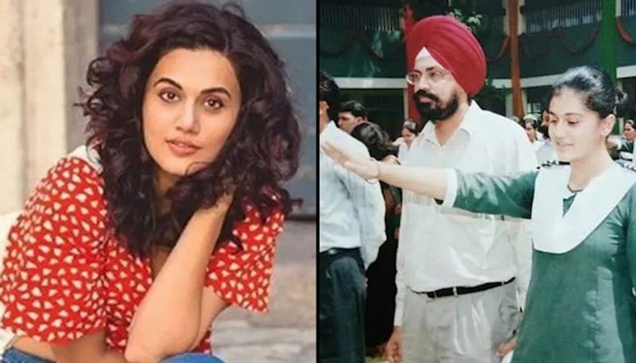 Reminiscing her school days, Tapsee Pannu on Tuesday shared a 'major throwback' picture where she was seen taking the pledge as the head girl. The actor shared an inspirational note along with the picture stating "when you wish for something so bad, it can actually come true." Reminiscing her school days, Tapsee Pannu on Tuesday shared a 'major throwback' picture where she was seen taking the pledge as the head girl. The actor shared an inspirational note along with the picture stating "when you wish for something so bad, it can actually come true."