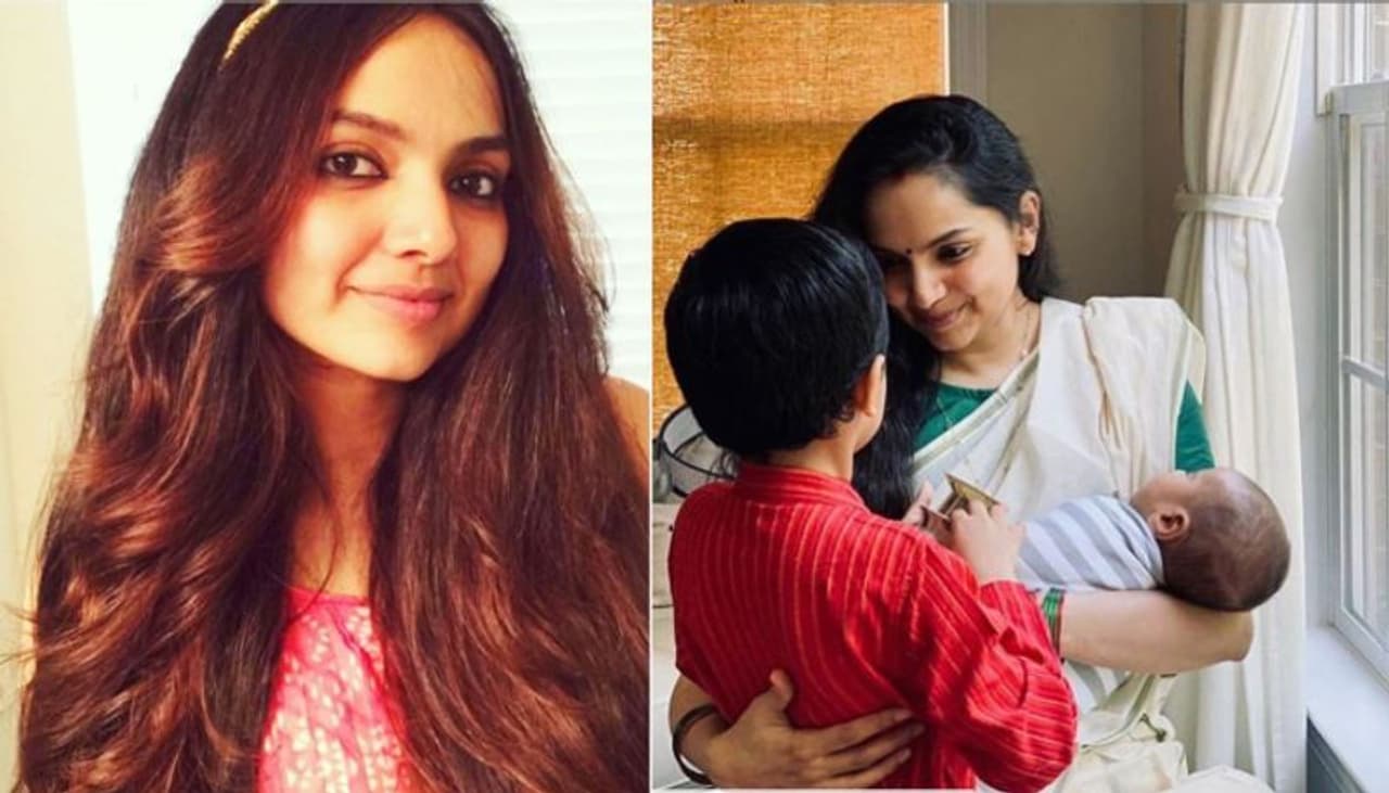 Samvritha, on the occasion of Vishu shared a pic of her sons Samvritha, on the occasion of Vishu shared a pic of her sons