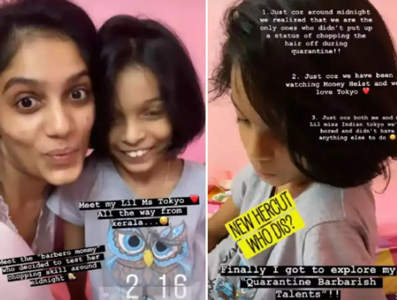 <p>Bigg Boss Malayalam fame Arya has tried a Tokyo hairstyle for her daughter</p> <p>Bigg Boss Malayalam fame Arya has tried a Tokyo hairstyle for her daughter</p>