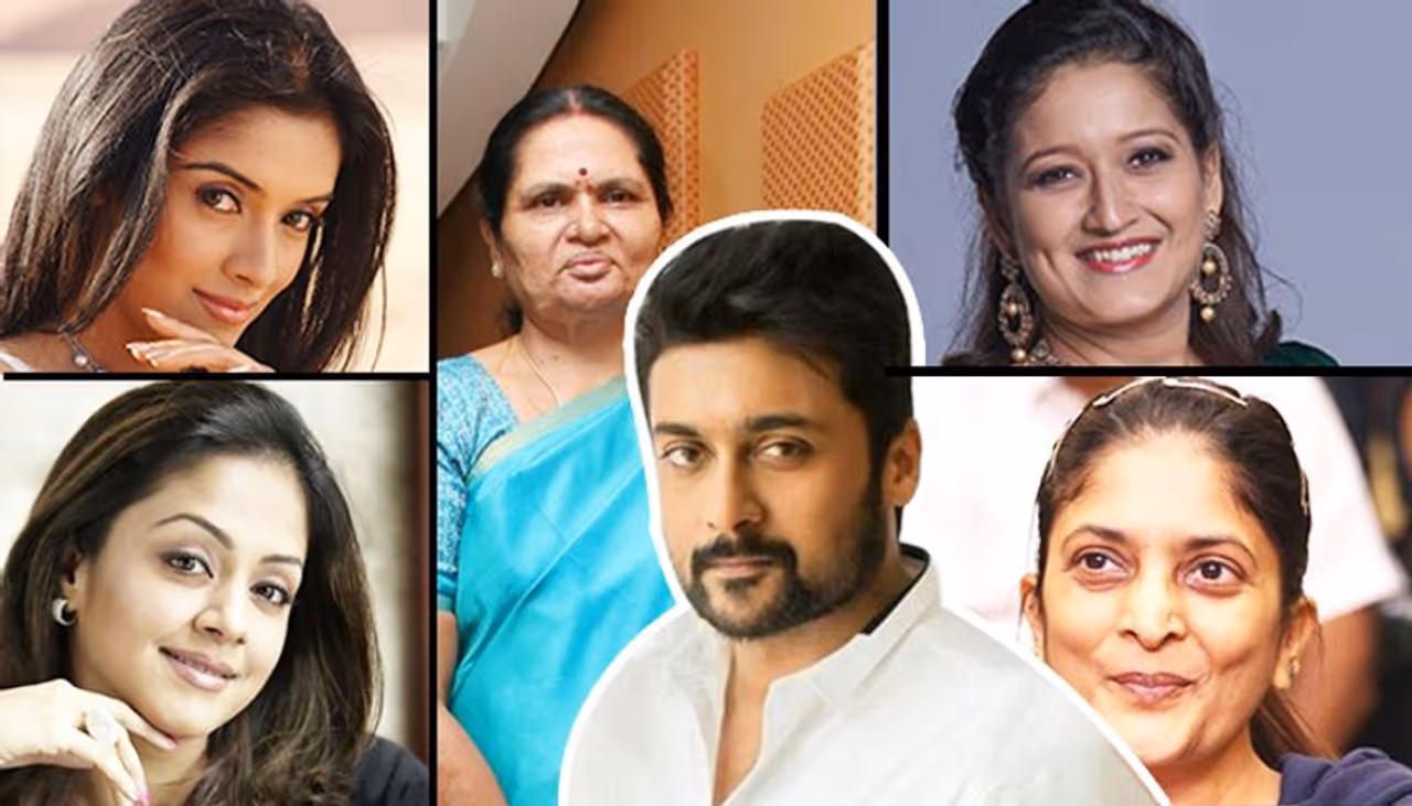 <p>In the case of actor Suriya, five women can be attributed to his success story</p> <p>In the case of actor Suriya, five women can be attributed to his success story</p>
