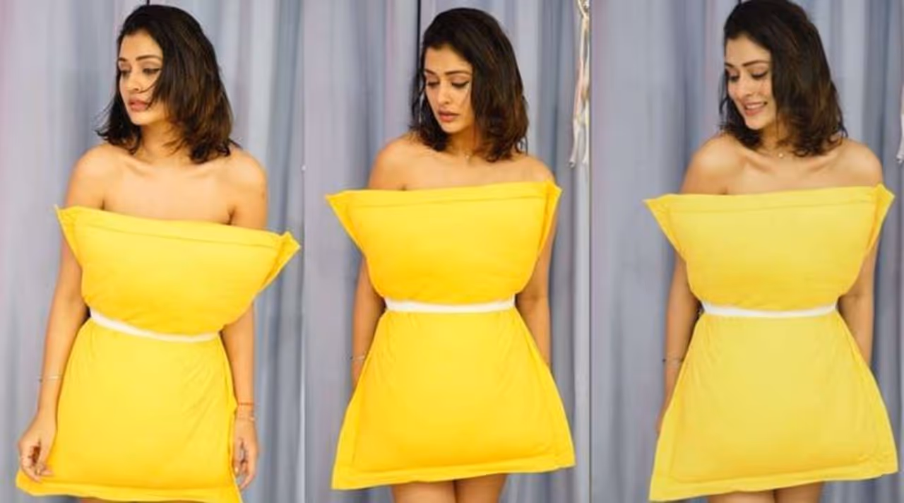 <p>An image posted by actress Payal Rajput recently has been going viral on social media platforms. In her latest Instagram upload, we see the RX 100 actress in an unusual avatar. She is dressed in a fancy outfit made of newspaper that is curated by none other than Payal herself.</p> <p>An image posted by actress Payal Rajput recently has been going viral on social media platforms. In her latest Instagram upload, we see the RX 100 actress in an unusual avatar. She is dressed in a fancy outfit made of newspaper that is curated by none other than Payal herself.</p>