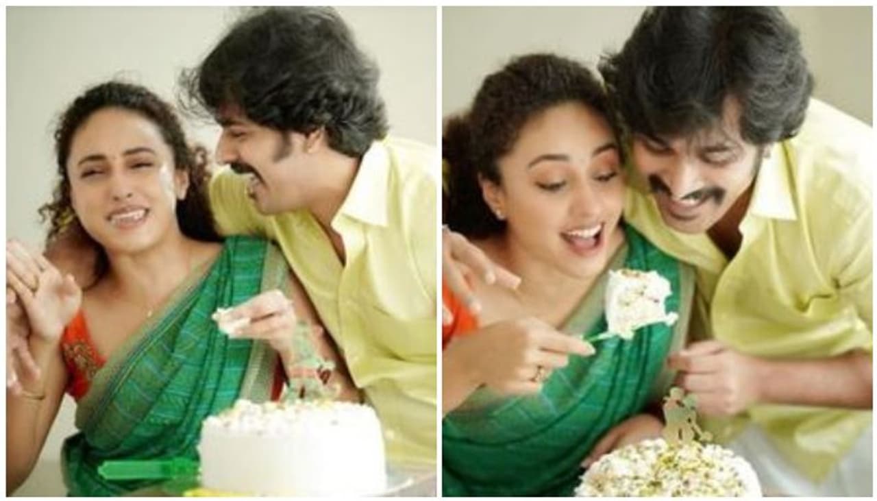<p>Actress Pearle Maaney is three months pregnant and shared the news with her fans through a video on social media.</p>