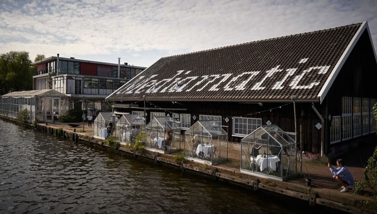 <p>"In restaurants and bars, a separate room is traditionally named in French: "chambre séparée". It suggests a sexy kind of intimacy, here things can happen that should remain hidden from plain sight and not be heard by all. We've decided to name our greenhouses in French too. Although what happens inside will be a lot more public...," the Mediamatic ETEN restaurant said.</p> <p>"In restaurants and bars, a separate room is traditionally named in French: "chambre séparée". It suggests a sexy kind of intimacy, here things can happen that should remain hidden from plain sight and not be heard by all. We've decided to name our greenhouses in French too. Although what happens inside will be a lot more public...," the Mediamatic ETEN restaurant said.</p>