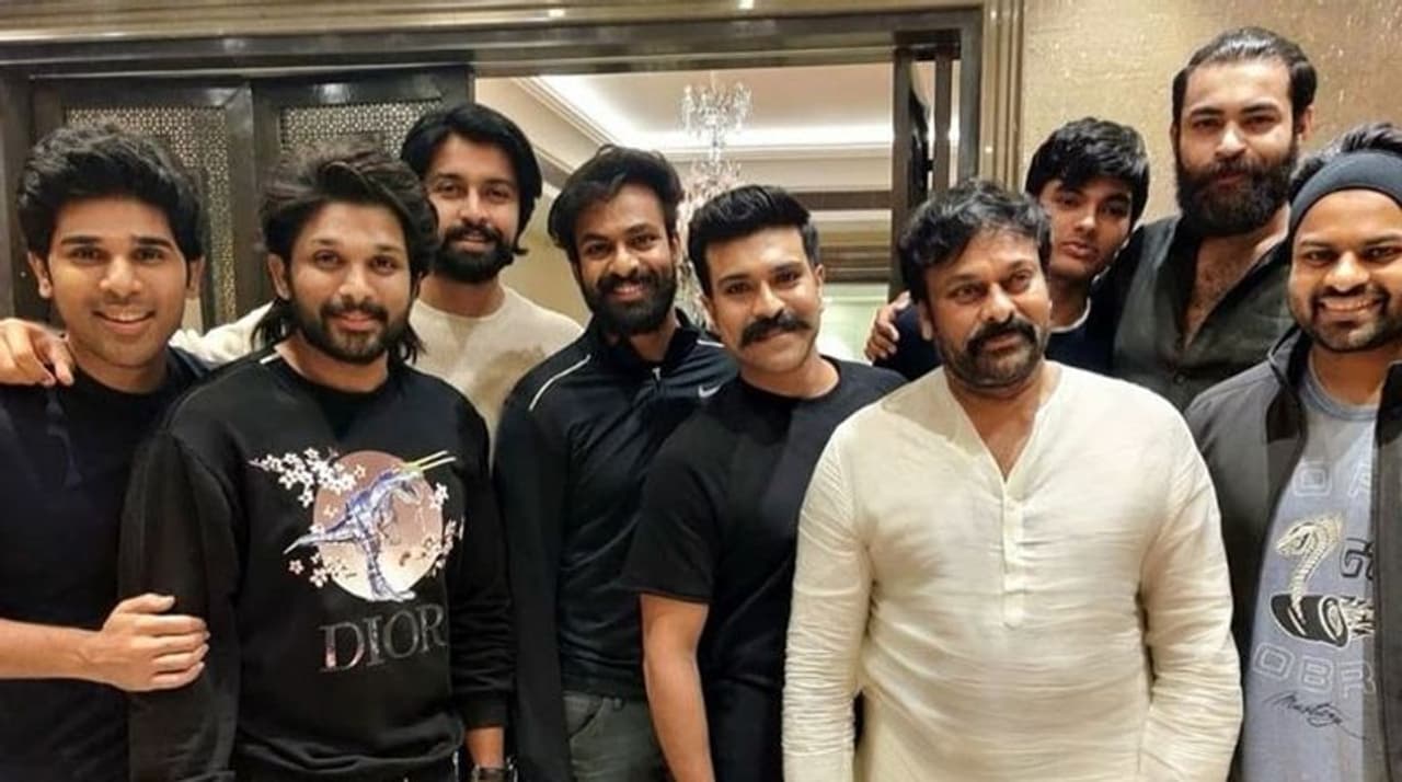 <p style="text align: justify;">మెగా ఫ్యామిలీ నుంచి ఇప్పటికే దాదాపు 10 మంది హీరోలు వెండితెరను ఏలేస్తున్నారు. వాళ్లలో కొంత మంది స్టార్ ఇమేజ్ అందుకోగా మరికొందరు హీరోలుగా ప్రూవ్ చేసుకునేందుకు తంటాలు పడుతున్నారు. తాజాగా మరో యంగ్ హీరో తొలి చిత్రం సెట్స్ మీద ఉండగా ఇంకో హీరో తెరంగేట్రానికి రెడీ అవుతున్నాడు.</p> <p style="text align: justify;">మెగా ఫ్యామిలీ నుంచి ఇప్పటికే దాదాపు 10 మంది హీరోలు వెండితెరను ఏలేస్తున్నారు. వాళ్లలో కొంత మంది స్టార్ ఇమేజ్ అందుకోగా మరికొందరు హీరోలుగా ప్రూవ్ చేసుకునేందుకు తంటాలు పడుతున్నారు. తాజాగా మరో యంగ్ హీరో తొలి చిత్రం సెట్స్ మీద ఉండగా ఇంకో హీరో తెరంగేట్రానికి రెడీ అవుతున్నాడు.</p>