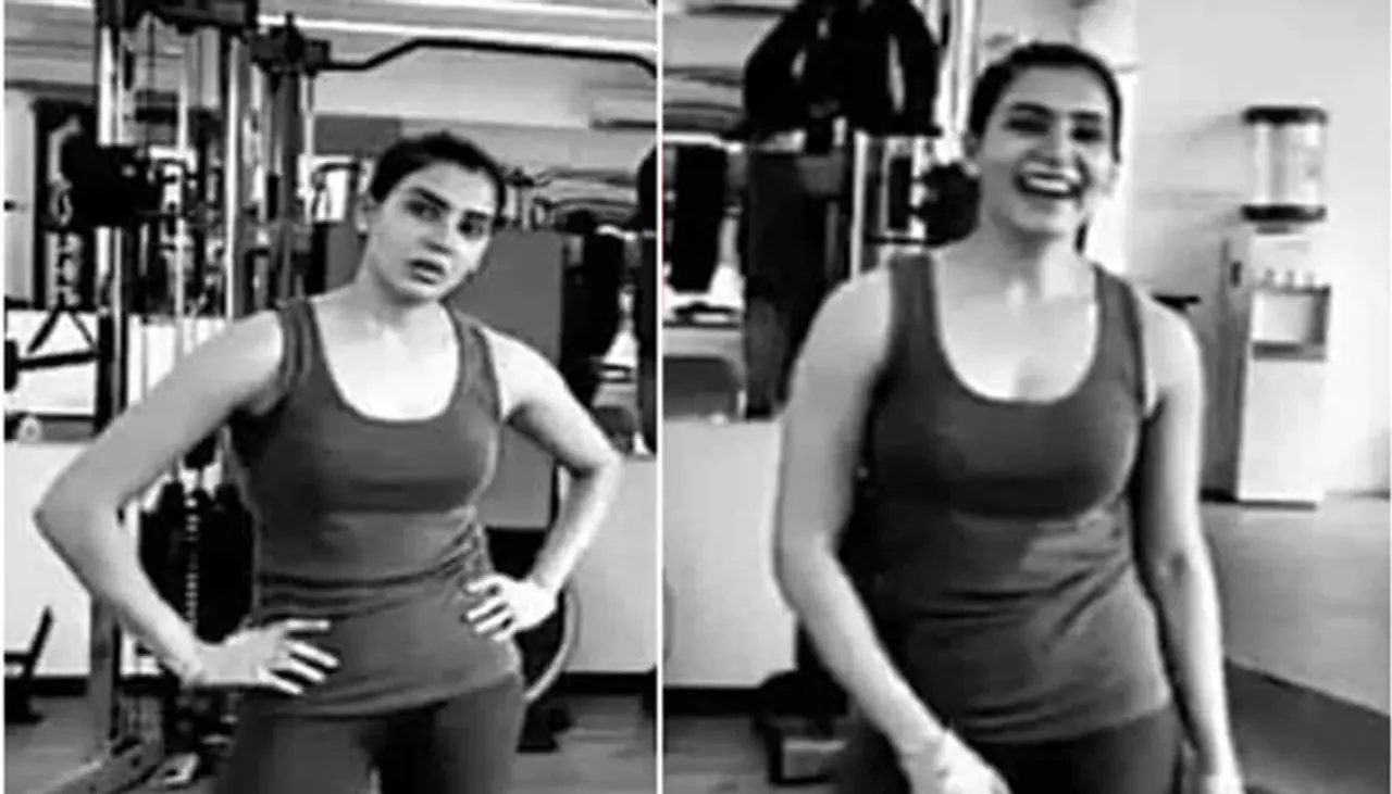 <p>Recently, Samantha took to Instagram Stories to share her way of working out along with a picture of the gym she has at home.</p> <p>Recently, Samantha took to Instagram Stories to share her way of working out along with a picture of the gym she has at home.</p>