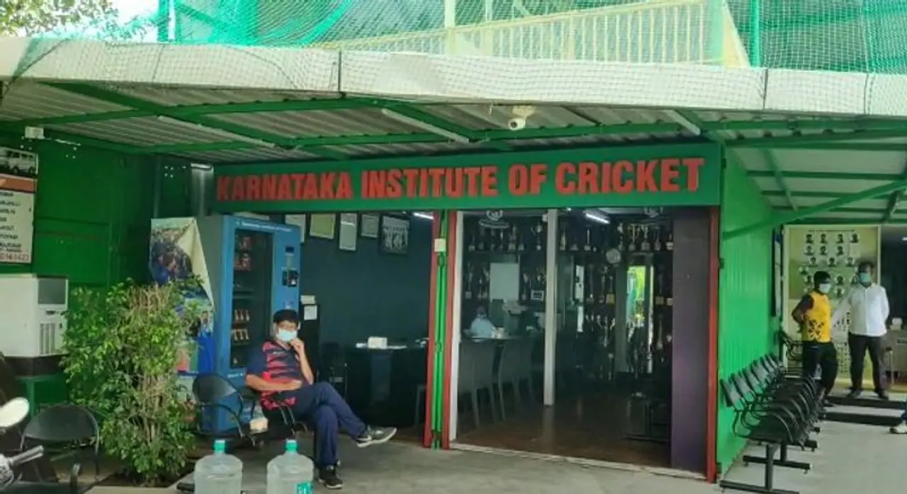 <p>Karnataka Institute of Cricket academy has reopened with new protocol to curb the spread of coronavirus</p> <p>Karnataka Institute of Cricket academy has reopened with new protocol to curb the spread of coronavirus</p>