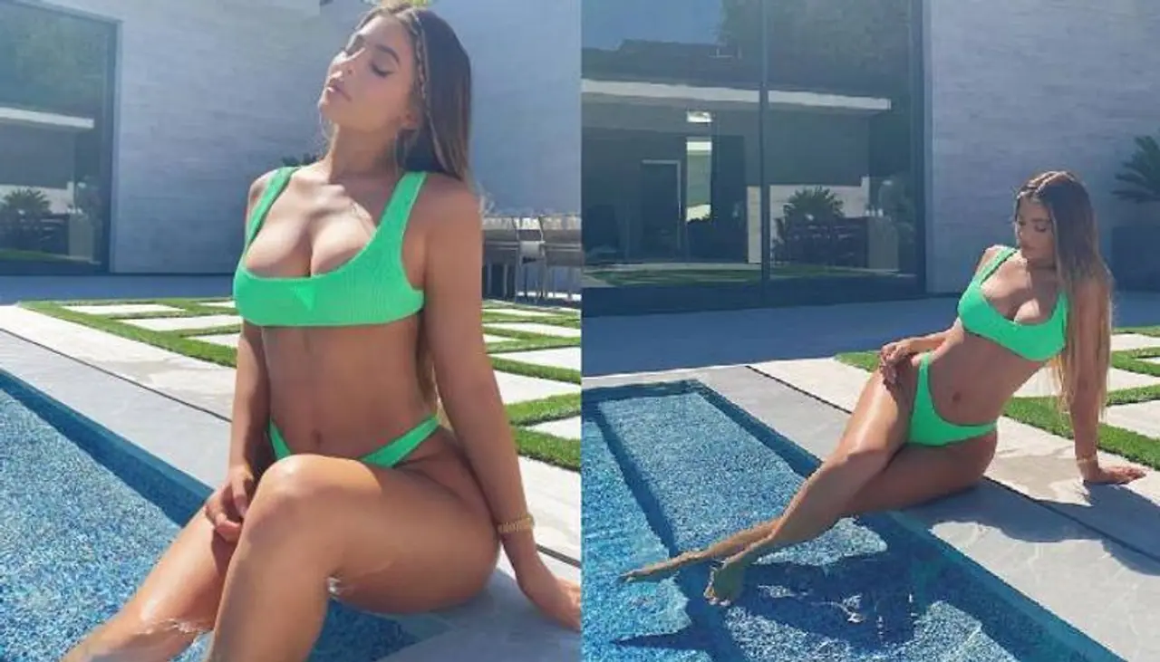 <p>കെയ്‌ലി തന്‍റെ ഇന്‍സ്റ്റഗ്രാമില്‍ പങ്കുവച്ച ചിത്രങ്ങളാണ് ഇപ്പോള്‍ സോഷ്യല്‍ മീഡിയയില്‍ ശ്രദ്ധ നേടുന്നത്. സ്വിം സ്യൂട്ട് ആയിരുന്നു താരത്തിന്‍റെ വേഷം.&nbsp;</p>