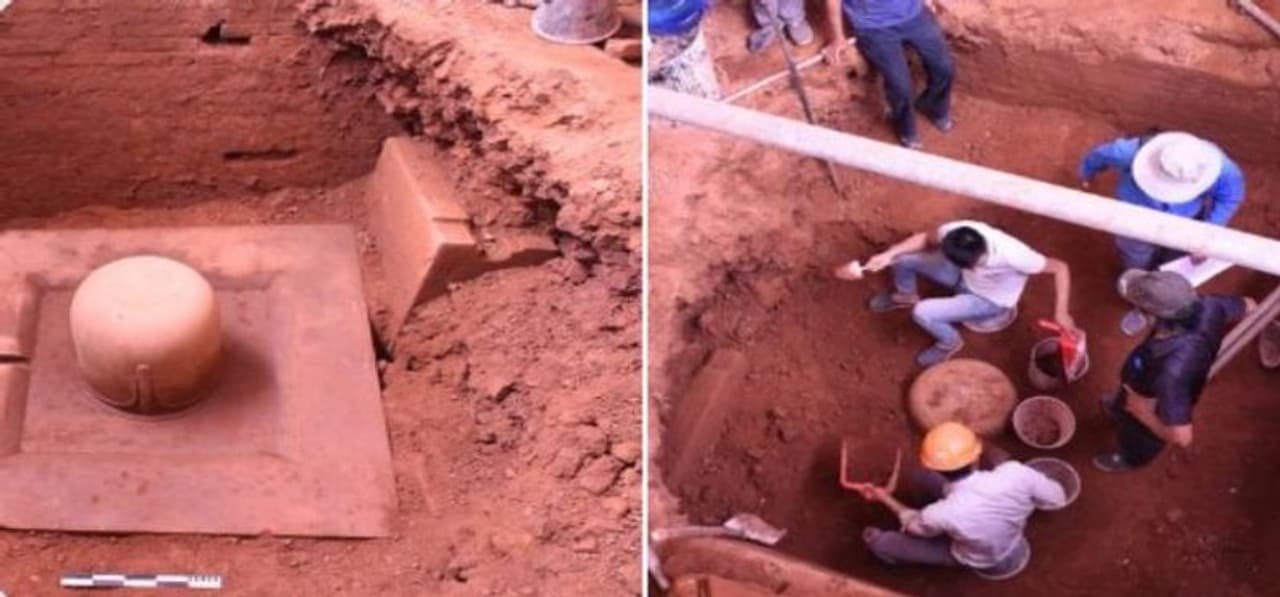 <p>இந்துக்கள் வழிபடும், பல திருத்தளங்கள் வியட்நாமில் குவாங்சங் என்ற பகுதியில் காணப்படுகின்றன. அந்நாட்டில் 1969 ஆம் ஆண்டு நடந்த வெடிகுண்டு தாக்குதலில் சில கோவில்கள் அழிந்து விட்டதாகவும் கூறப்படுகிறது. இதனை கண்டறிய 4 பேர்கொண்ட இந்தியக் குழு கடந்த 2011 இல் அமைக்கப்பட்டு, இதுகுறித்து ஆராய்ந்து வந்தது.</p> <p>இந்துக்கள் வழிபடும், பல திருத்தளங்கள் வியட்நாமில் குவாங்சங் என்ற பகுதியில் காணப்படுகின்றன. அந்நாட்டில் 1969 ஆம் ஆண்டு நடந்த வெடிகுண்டு தாக்குதலில் சில கோவில்கள் அழிந்து விட்டதாகவும் கூறப்படுகிறது. இதனை கண்டறிய 4 பேர்கொண்ட இந்தியக் குழு கடந்த 2011 இல் அமைக்கப்பட்டு, இதுகுறித்து ஆராய்ந்து வந்தது.</p>